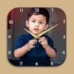 Acrylic Clock (Rounded Corner)